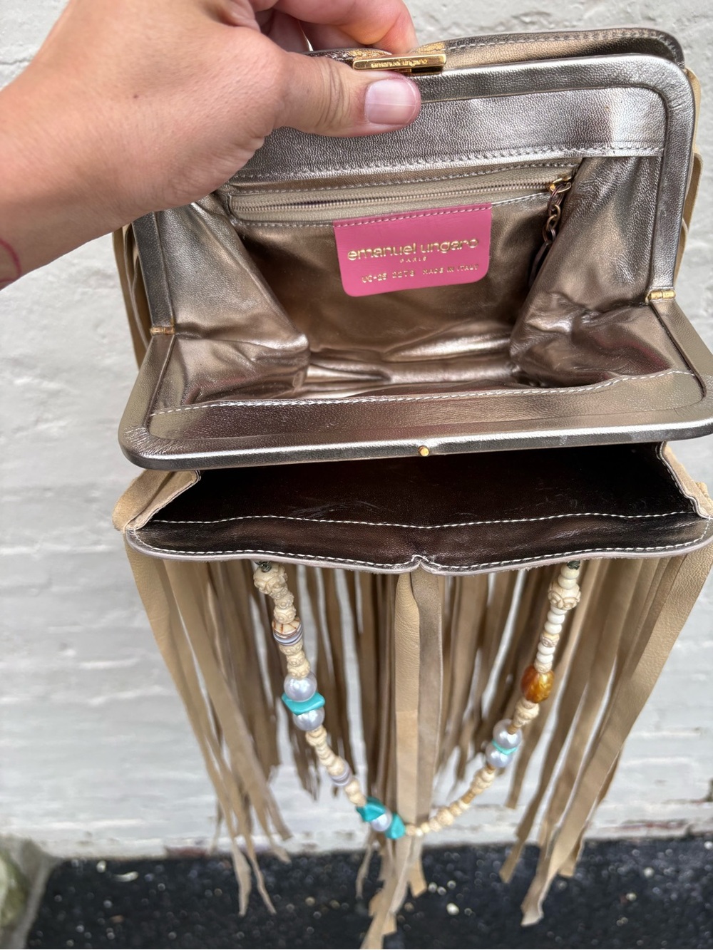 70’s Emanuel Ungaro Suede Purse